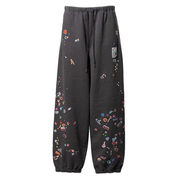 Maison MIHARA YASUHIRO メゾンミハラヤスヒロ キッズステッカープリント スウェットパンツ J16PT732