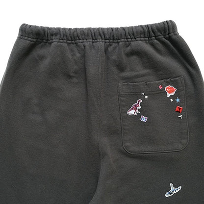 Maison MIHARA YASUHIRO メゾンミハラヤスヒロ キッズステッカープリント スウェットパンツ J16PT732