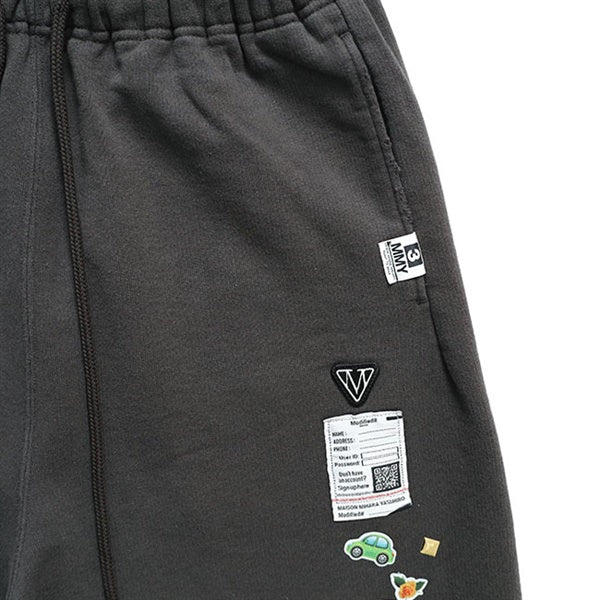 Maison MIHARA YASUHIRO メゾンミハラヤスヒロ キッズステッカープリント スウェットパンツ J16PT732