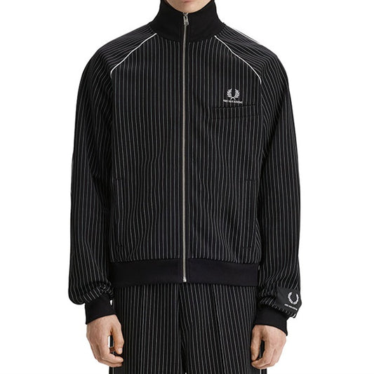 FRED PERRY x KRIS VAN ASSCHE フレッドペリー クリスヴァンアッシュ ピンストライプ トラックジャケット SJ2100