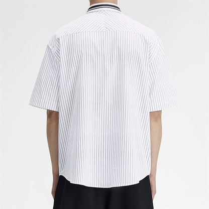 FRED PERRY x KRIS VAN ASSCHE フレッドペリー クリスヴァンアッシュ ピンストライプ シャツ SM2111