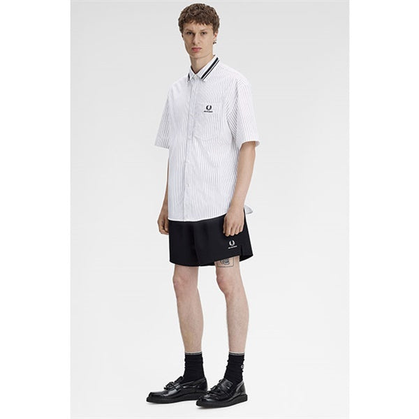 FRED PERRY x KRIS VAN ASSCHE フレッドペリー クリスヴァンアッシュ ピンストライプ シャツ SM2111