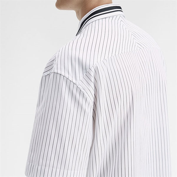 FRED PERRY x KRIS VAN ASSCHE フレッドペリー クリスヴァンアッシュ ピンストライプ シャツ SM2111