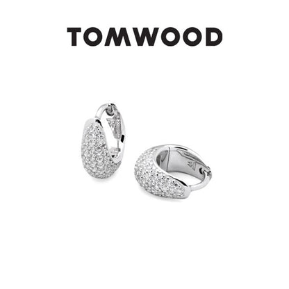 TOMWOOD トムウッド Ice Huggies Pave アイス ハギー ピアス 100525 **