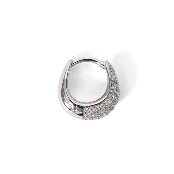 TOMWOOD トムウッド Ice Huggies Pave アイス ハギー ピアス 100525