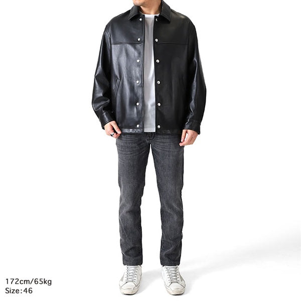 EMMETI エンメティ AMADEUS アマデウス レザーコーチジャケット SP LAMB SKIN NAPPA レザージャケット