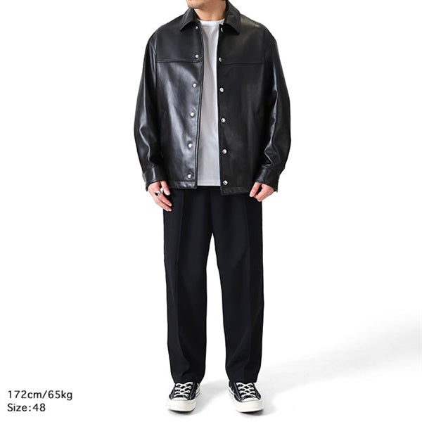 EMMETI エンメティ AMADEUS アマデウス レザーコーチジャケット SP LAMB SKIN NAPPA レザージャケット