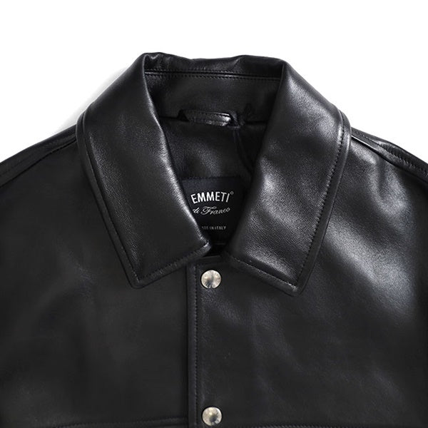 EMMETI エンメティ AMADEUS アマデウス レザーコーチジャケット SP LAMB SKIN NAPPA レザージャケット