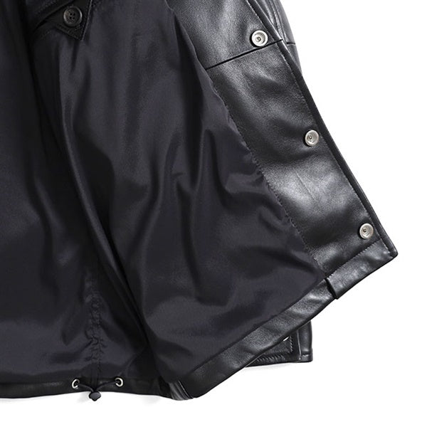 EMMETI エンメティ AMADEUS アマデウス レザーコーチジャケット SP LAMB SKIN NAPPA レザージャケット