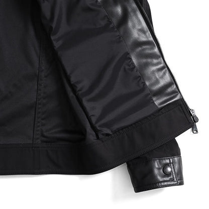 EMMETI エンメティ JURI HOODIE TECH ユリ フーディ テック フード付き レザージャケット