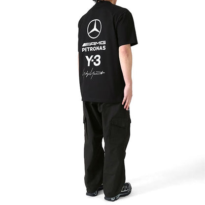 Y-3 x Mercedes-AMG ワイスリー メルセデスベンツ F1 ロゴTシャツ KR2373 **