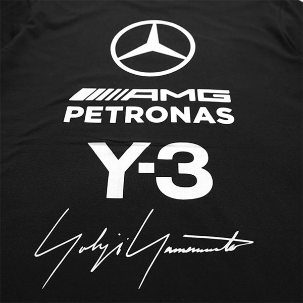 Y-3 x Mercedes-AMG ワイスリー メルセデスベンツ F1 ロゴTシャツ KR2373 **