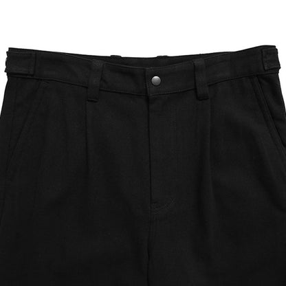 ATON エイトン コットンツイル タックワイドパンツ PRAGLM0104