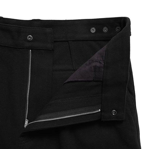 ATON エイトン コットンツイル タックワイドパンツ PRAGLM0104