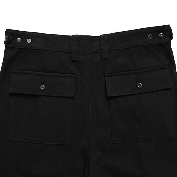 ATON エイトン コットンツイル タックワイドパンツ PRAGLM0104