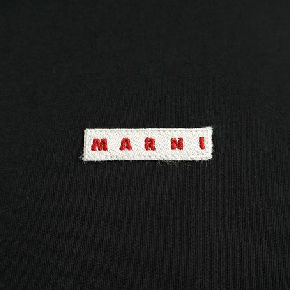 MARNI マルニ オーガニックコットン ロゴTシャツ HUMU0223X6 UTCZ57 **