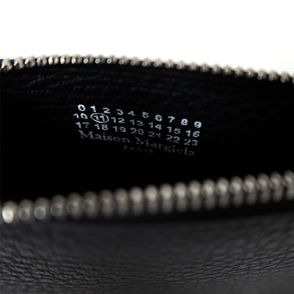 [SALE] Maison Margiela メゾンマルジェラ グレインレザー チェーン ウォレット SA1VL0038 P4455 黒 長財布 ショルダーポーチ ギフト プレゼント **