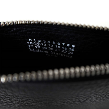 [SALE] Maison Margiela メゾンマルジェラ グレインレザー チェーン ウォレット SA1VL0038 P4455 黒 長財布 ショルダーポーチ ギフト プレゼント **