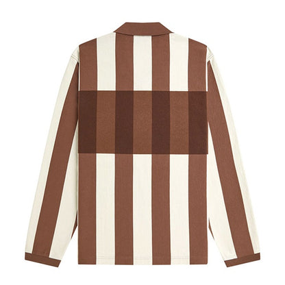 FRED PERRY X CRAIG GREEN フレッドペリー クレイググリーン ストライプ ロングポロシャツ SM1142