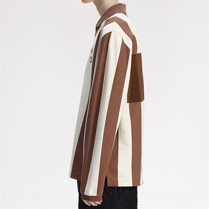 FRED PERRY X CRAIG GREEN フレッドペリー クレイググリーン ストライプ ロングポロシャツ SM1142