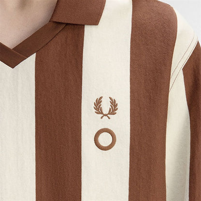 FRED PERRY X CRAIG GREEN フレッドペリー クレイググリーン ストライプ ロングポロシャツ SM1142