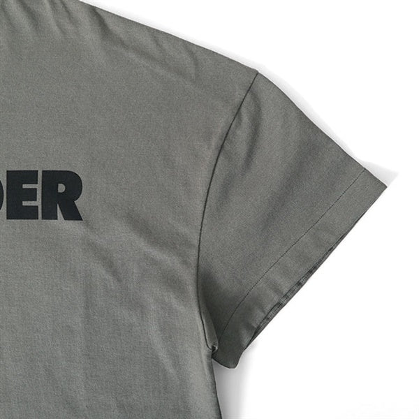 JIL SANDER ジルサンダー ロゴTシャツ J21GC0001 J20215 オリーブ 半袖