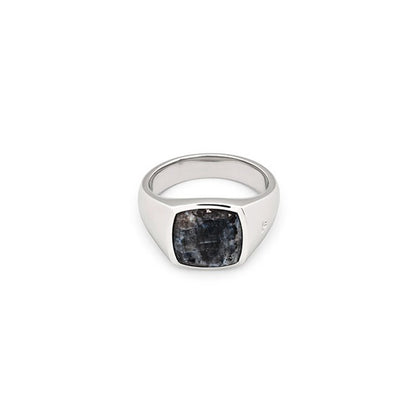 TOMWOOD トムウッド Kay Ring Black Larvikite ケイ リング ブラックラルビカイト リング 101486 **