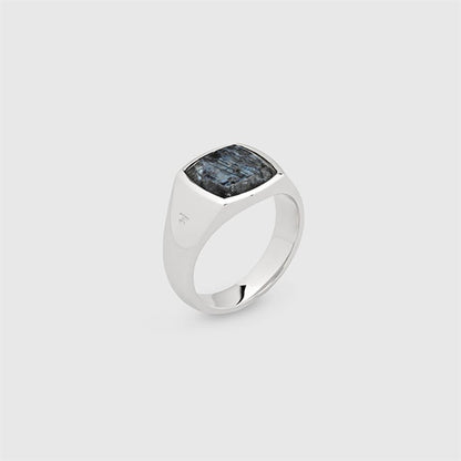 TOMWOOD トムウッド Kay Ring Black Larvikite ケイ リング ブラックラルビカイト リング 101486 **