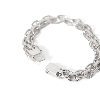 TOMWOOD トムウッド Vintage Bracelet 8.3inch シルバー ヴィンテージ チェーン ブレスレット 101137 **