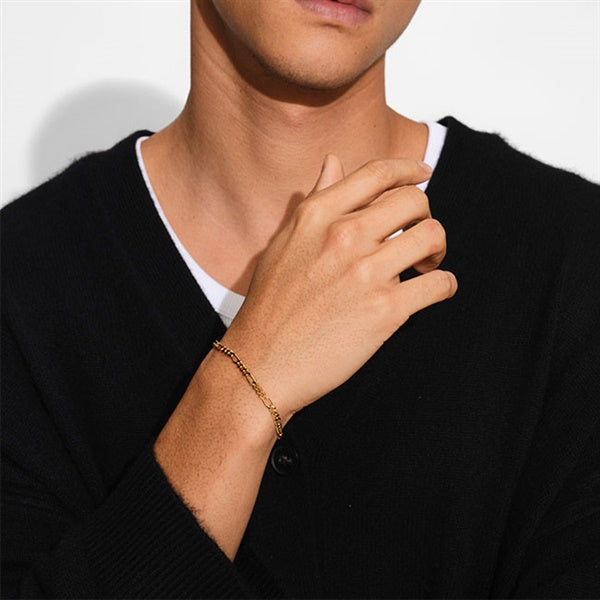TOMWOOD トムウッド Bo Bracelet Medium Gold ゴールド チェーン ブレスレット 101272 **