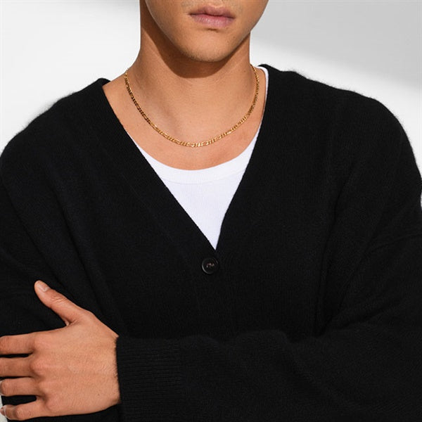 TOMWOOD トムウッド Bo Chain Medium Gold-18inch ボックスチェーン ゴールド ネックレス 101266 **