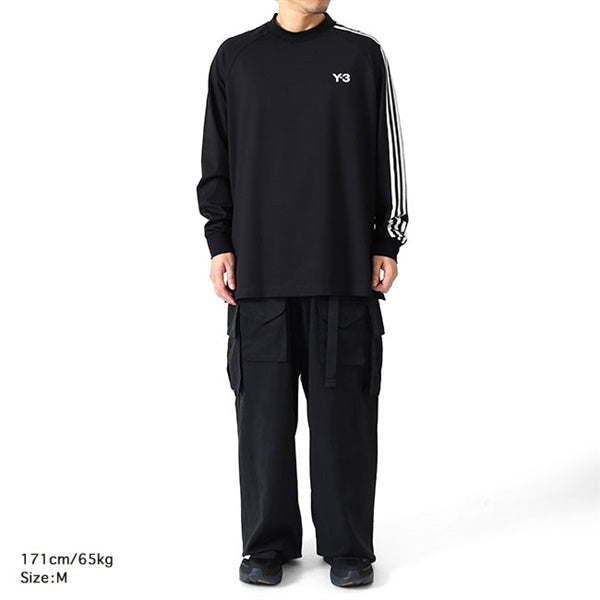 Y-3 ワイスリー ツイル ベルト付き カーゴパンツ JD9799