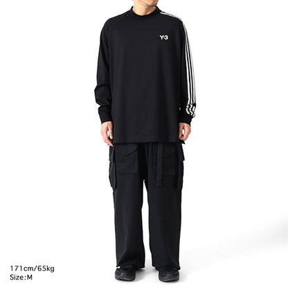 Y-3 ワイスリー ツイル ベルト付き カーゴパンツ JD9799