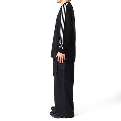 Y-3 ワイスリー ツイル ベルト付き カーゴパンツ JD9799