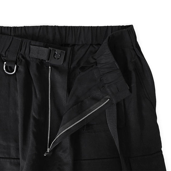 Y-3 ワイスリー ツイル ベルト付き カーゴパンツ JD9799