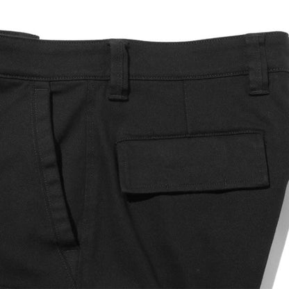 YCHAI イカイ ROBUSTO ロブスト コットン ブラック テーパードカーゴパンツ YPU034 2TS0021E