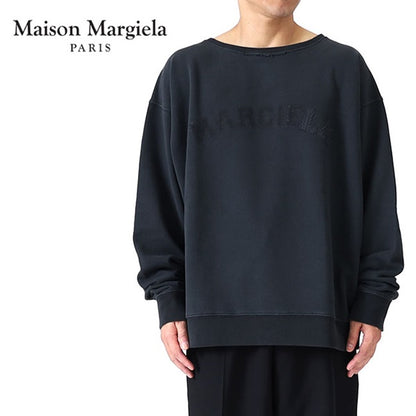 [SALE] Maison Margiela メゾンマルジェラ クルーネック ロゴスウェット S50GU0225 S25570