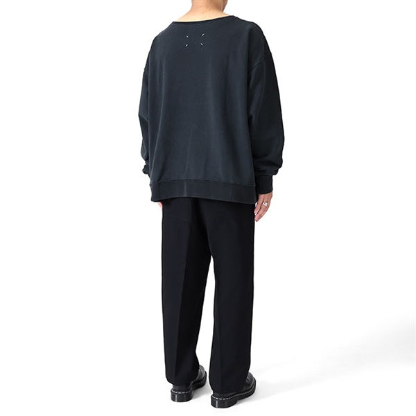 [SALE] Maison Margiela メゾンマルジェラ クルーネック ロゴスウェット S50GU0225 S25570