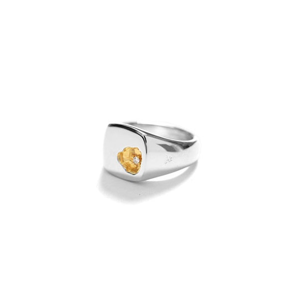 TOMWOOD トムウッド Mined Ring Small Diamond マインドリング 101571 **