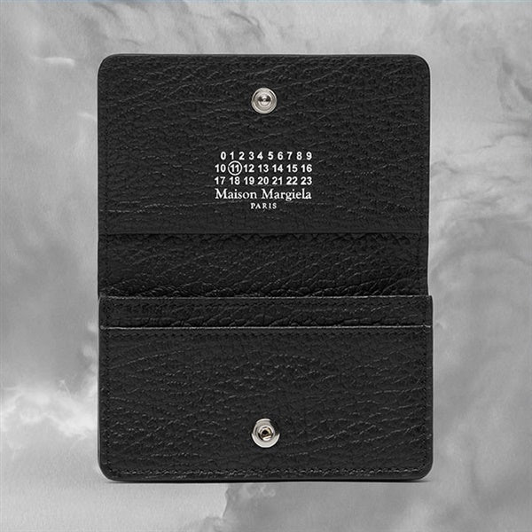 Maison Margiela メゾンマルジェラ グレイニーレザー カードケース