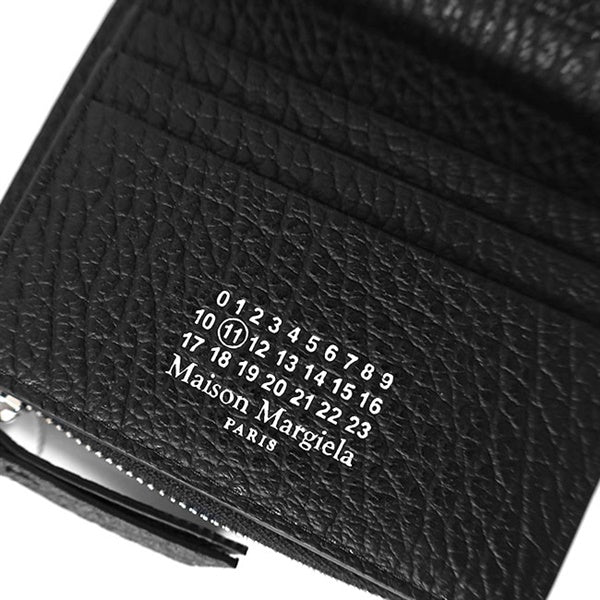 Maison Margiela メゾンマルジェラ グレイニーレザー フリップフラップ ウォレット SA1UI0023 P4455