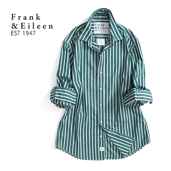 Frank&Eileen フランク&アイリーン FINBAR GREN フィンバー ストライプシャツ 4020700109