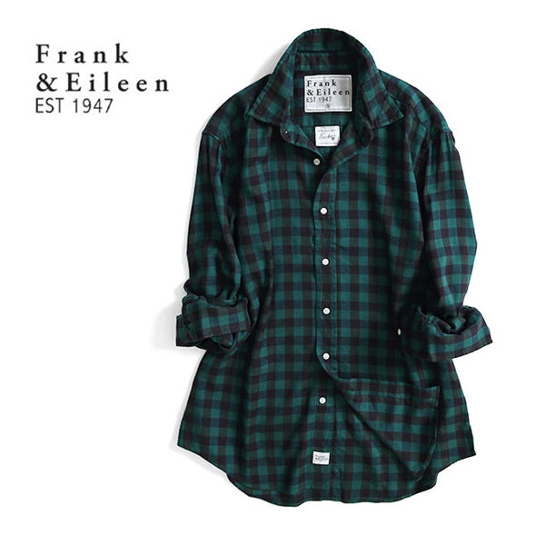 Frank&Eileen フランク&アイリーン FINBAR GBKC フィンバー チェック ネルシャツ 4020700106