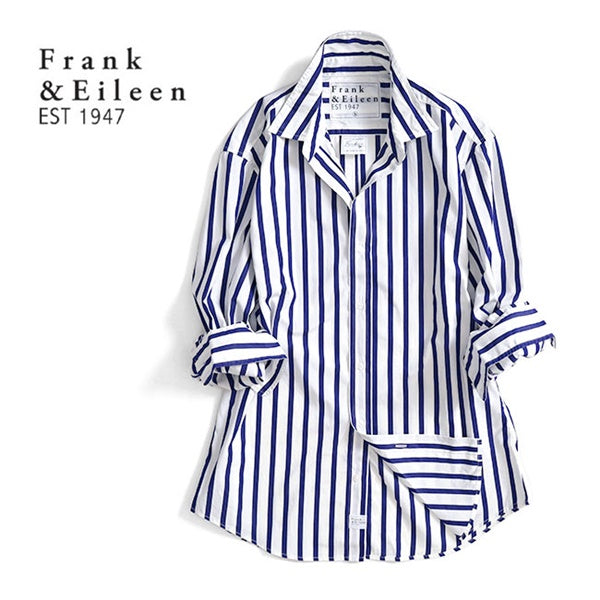 Frank&Eileen フランク&アイリーン FINBAR WNVS フィンバー ストライプシャツ 4020700111