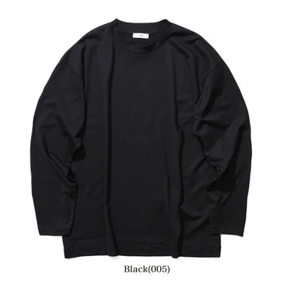 ATON エイトン SUVIN 60/2 スビンコットン オーバーサイズ ロンT 0018 **