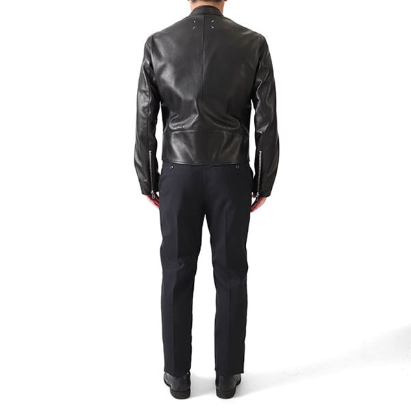 Maison Margiela メゾンマルジェラ 八の字 5ZIPライダース ジャケット