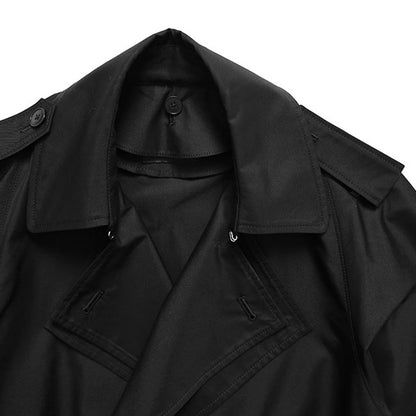 08sircus ゼロエイトサーカス ギザコットン ショート トレンチコート S26SS-OT04