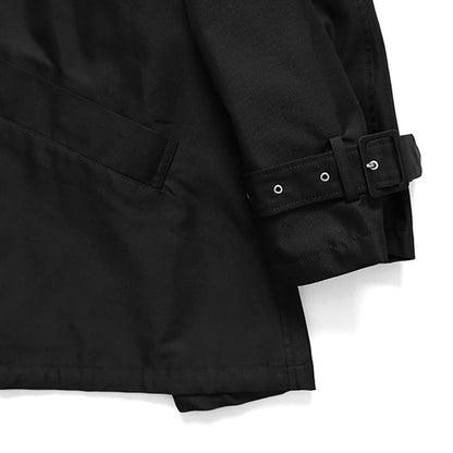 08sircus ゼロエイトサーカス ギザコットン ショート トレンチコート S26SS-OT04
