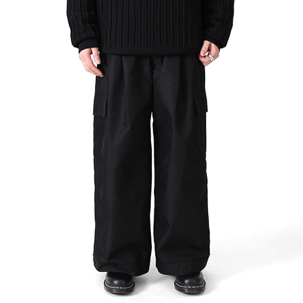 08sircus ゼロエイトサーカス ギザコットン カーゴタックパンツ S26SS-PT01
