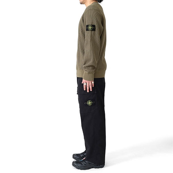 STONE ISLAND ストーンアイランド ワッフル スウェットシャツ 6100056